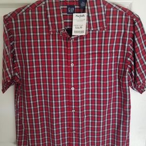 Boys Red Gap Shirt, Size 10